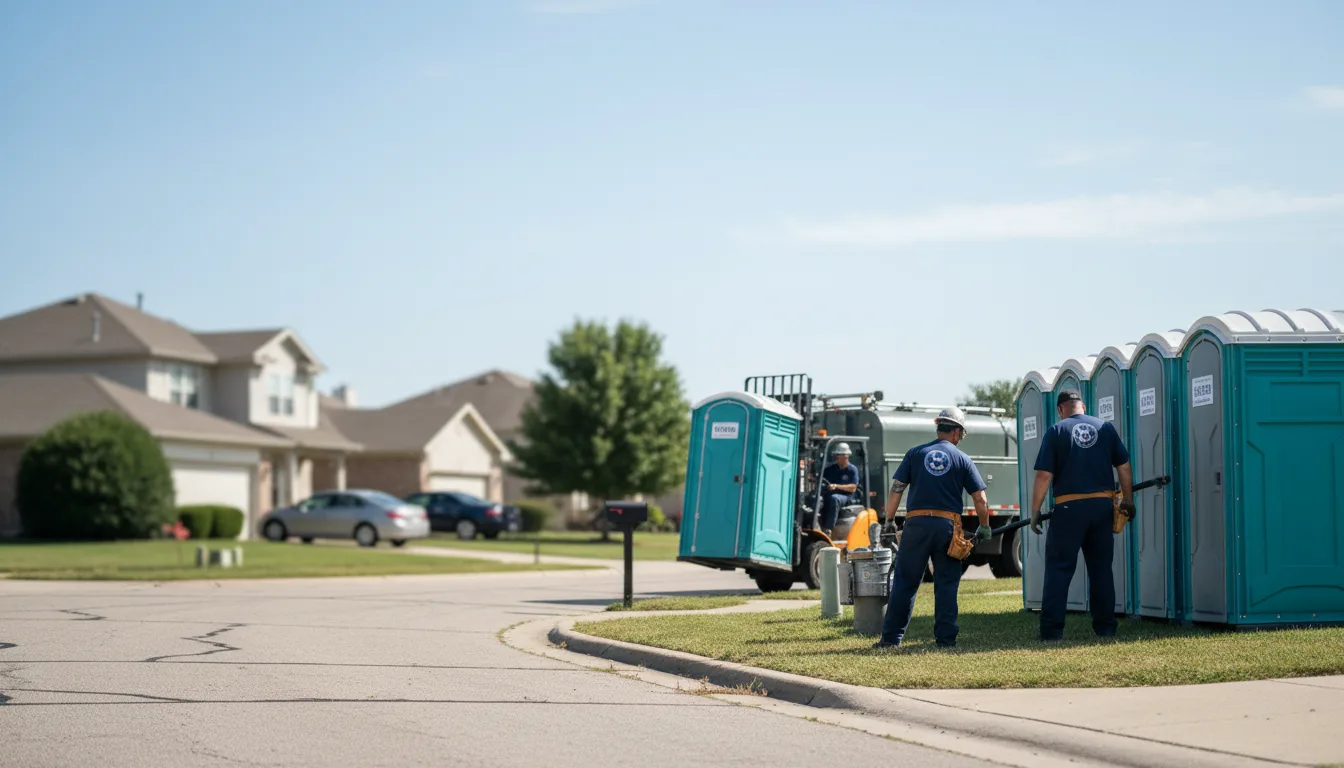 Porta Potty Rental in Triumph, IL near me